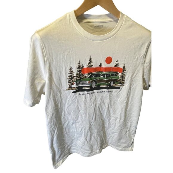 Old Navy Road Tripping Simple Living Short Sleeved T Shirt Sz M - Picture 5 of 10